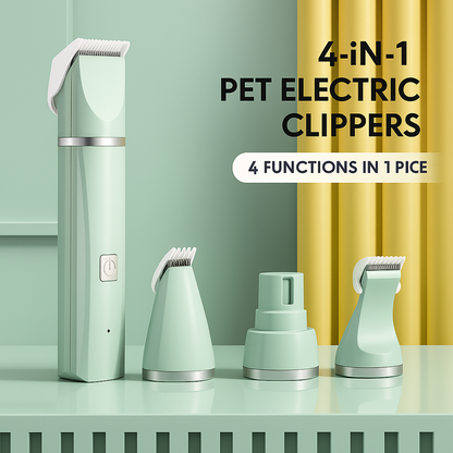 Electric pet hair clippers for cats and dogs